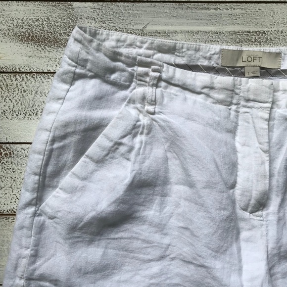 LOFT LINEN SHORTS - Picture 6 of 8